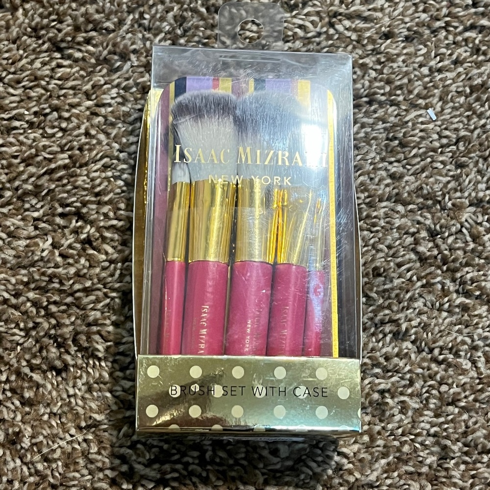Isaac Mizrahi Brush Set With Case